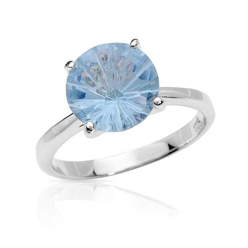 Vibrant Brand New Ring with 8.12ctw Cubic zirconia 925 Sterling Silver