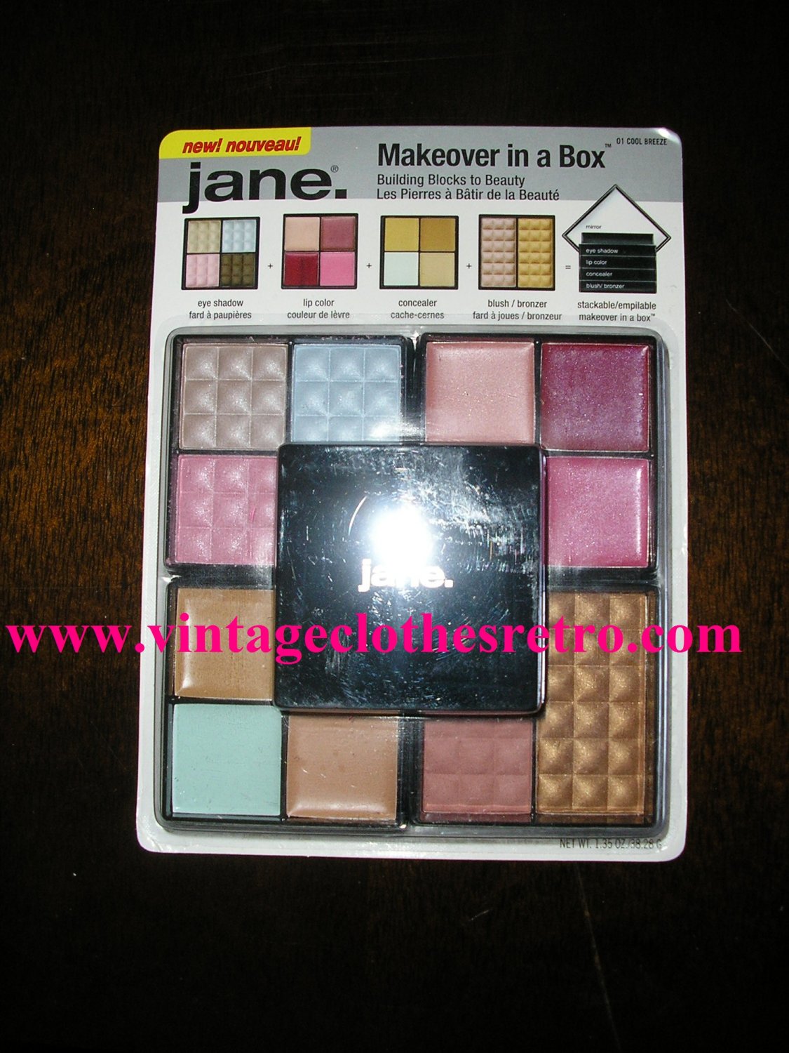 jane makeover in a box 01 cool breeze makeup set kit