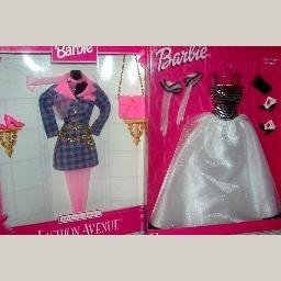 Fashion Avenue Evening Gowns for Barbie New In Package