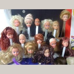 Barbie and Friends Heads Only for OOAK & Reroot