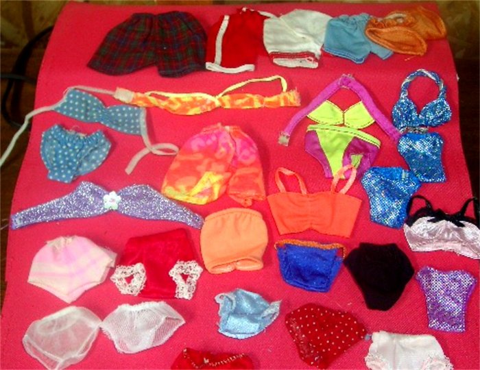 Barbie Swimsuits & Other Summer Pieces Lot