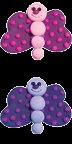 Butterfly Buttons -Pink & Purple-