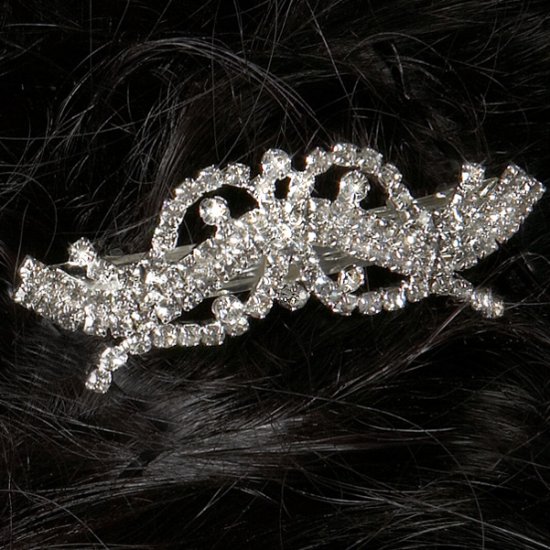 Fancy Rhinestone Barrette