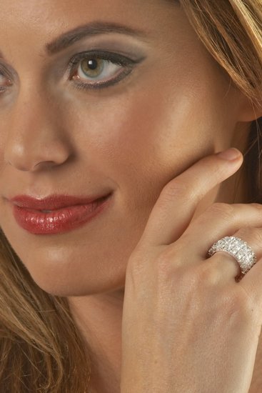 Cuff-Style Rhinestone Bracelet