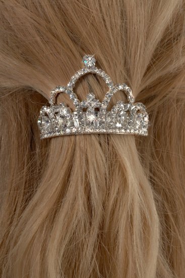 Her Majesty Rhinestone Ponytail Holder