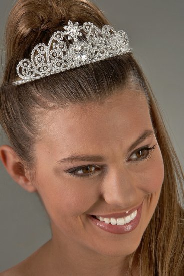 Jeweled Star Rhinestone Tiara