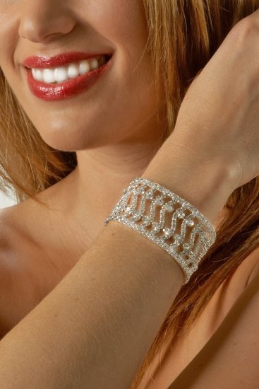 Fancy Rhinestone Bracelet