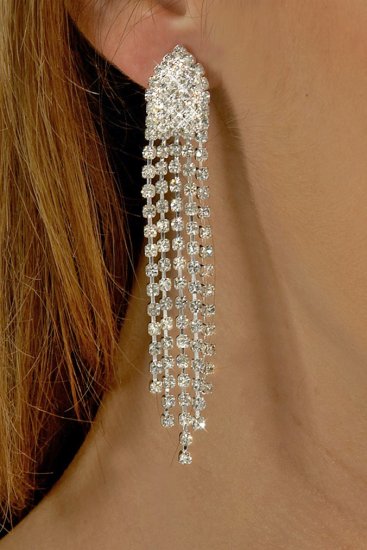 Dazzle Rhinestone Earrings