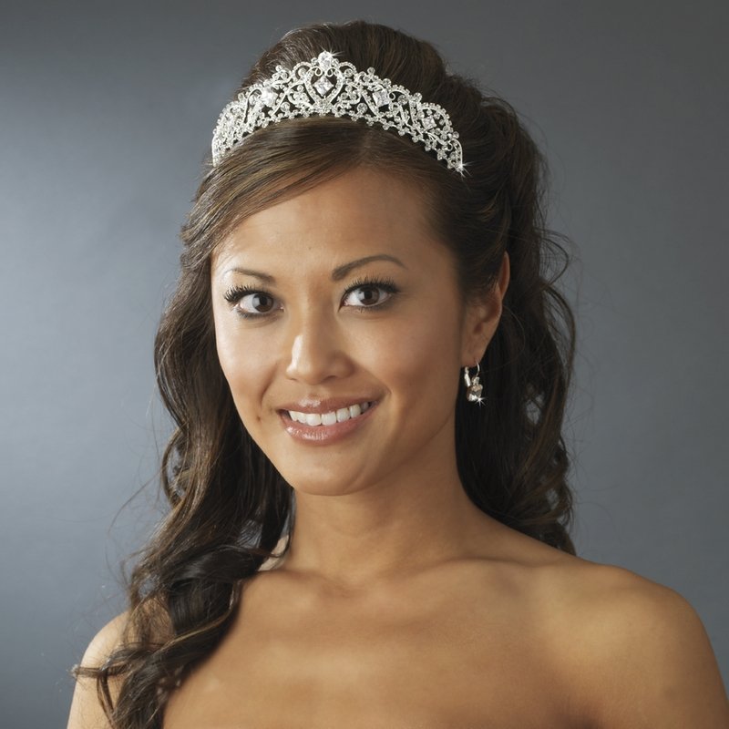 Princess Tiara in Silver Quinceanera, Mis Quince Anos or Prom
