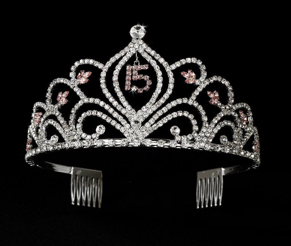 Perfect in Pink Mis Quince Sweet 15 Quinceanera Tiara