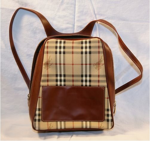 Authentic Burberry Backpack Classic Style