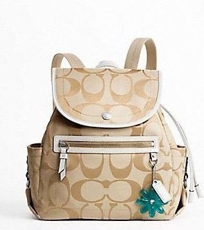 Coach Signature Backpack Bag
