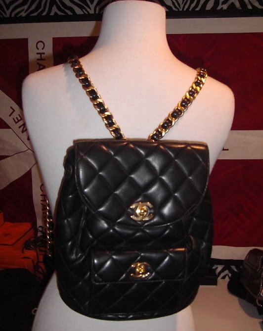 Chanel vintage collector's bag backpack shoulder bag