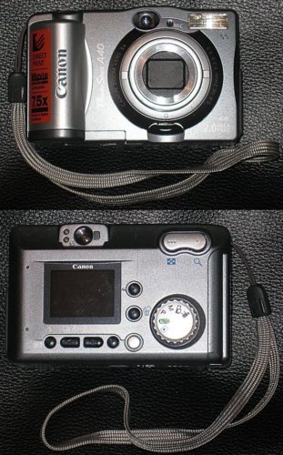 Canon PowerShot A40 Digital Camera 2.0 Megapixel