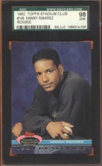 SGC 98 Gem Mint Manny Ramirez RC
