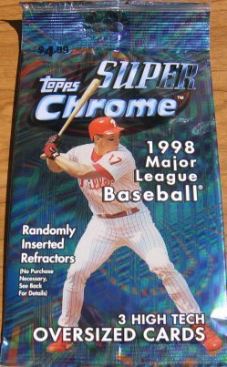 14 Packs 1998 Topps Super Chrome Baseball
