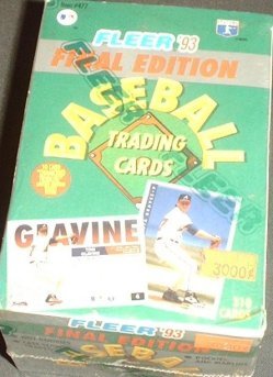 Sealed 1993 Fleer Final Edition Set