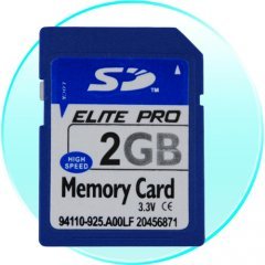 2GB SD Memory Card - 5 pcs/lot