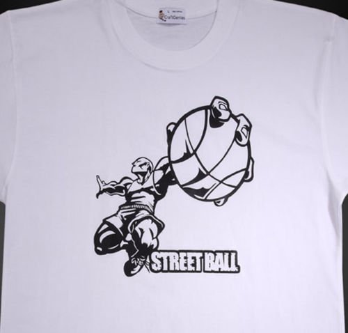 Streetball Sports T Shirts for Men, Original Package (Men's Medium)