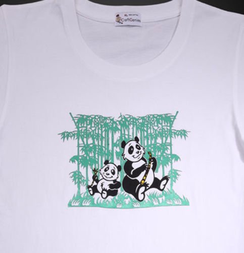 Animal Tees - Panda T-Shirts for Men, Original Package (Men's Medium)
