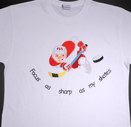 Ice Hockey T Shirt for Sports Fan Men - New Shirt (Men's Medium)