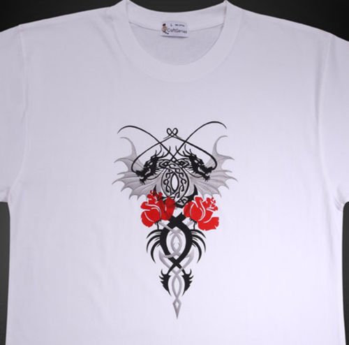 Animal Tee Dragon T Shirt Design for Men -Original Pack (Men's Medium)