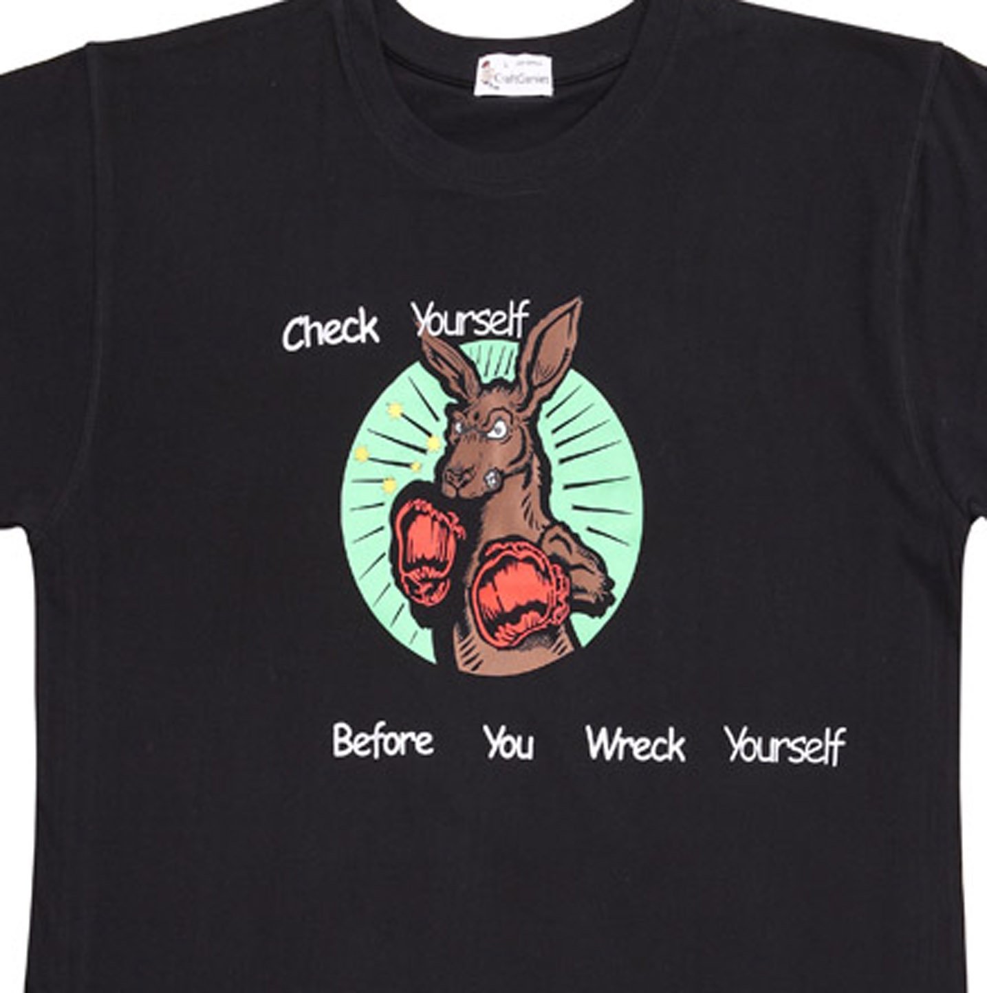 Boxing Kangaroo T-Shirt Australian Shirts for Men - New (Men's XL)