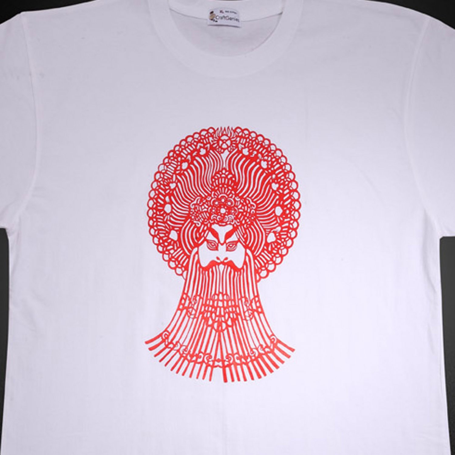 Opera Facial Makeup T Shirt Design for Men - New (Men's XL)