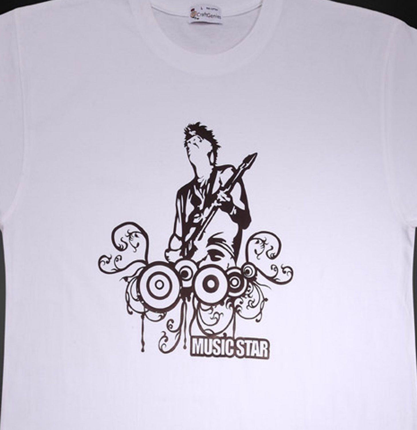 Music T Shirts for Men Music Fans, New Original Package (Men's XL)