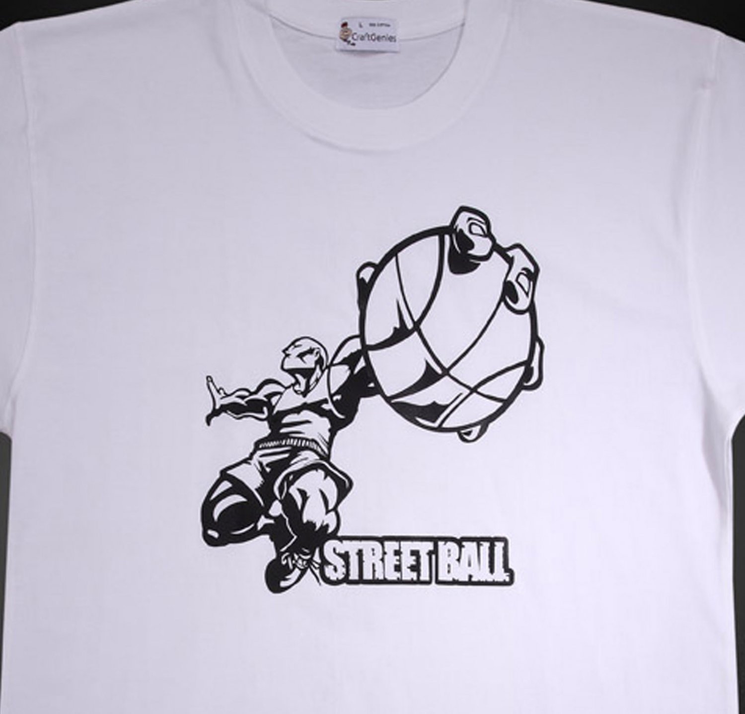 Streetball Sports T Shirts for Men, Original Package (Men's Large)