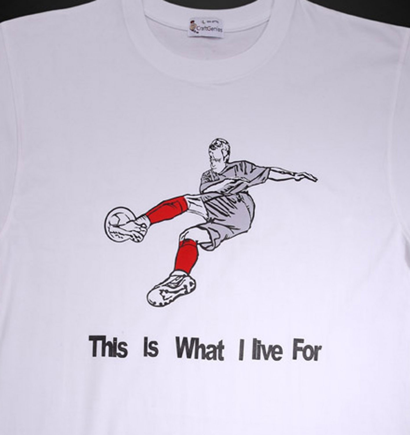 Football T Shirts for Men - Original New Package (Men's XL)