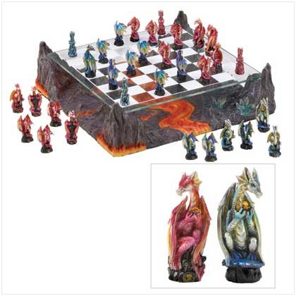 Dragon`s Realm Chess Set