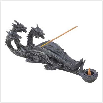 Triple-head Dragon Incense Burner