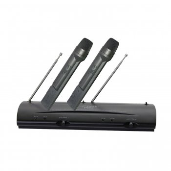 Pyle PDWM2100 Professional Dual VHF Wireless Handheld Microphone System