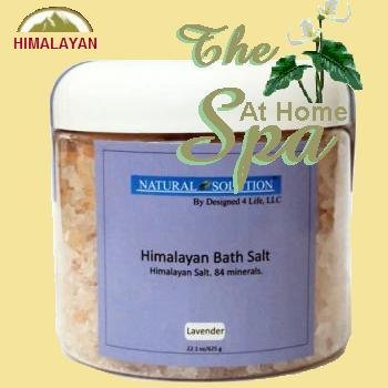Himalayan Bath Salts In Jar - Lavender