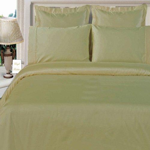 King/Calking Size Linen (Tan) Duvet Cover Set Bamboo Organic Cotton