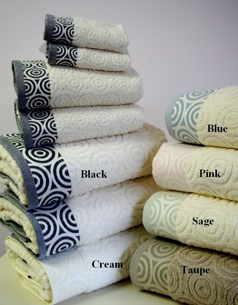 6-PC Water Weaves Towel Set
