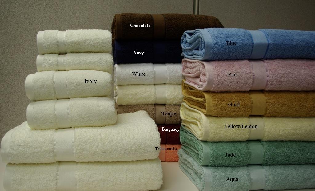 6-Pc Solid combed Towel Set