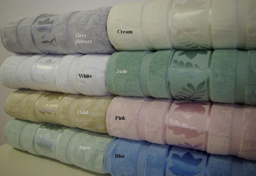 6-PC Grand Jacquard Towel sets