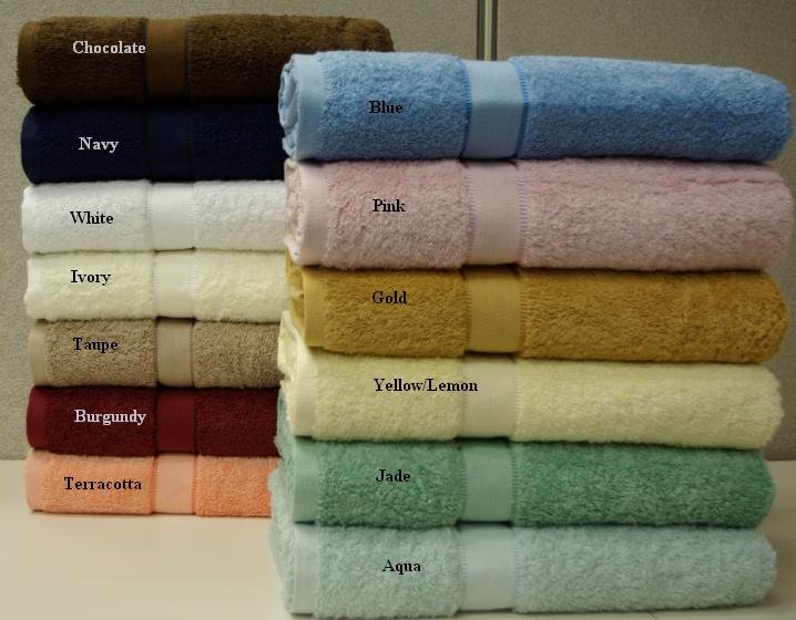 2-Egyptian cotton Bath Sheet 35x70" White