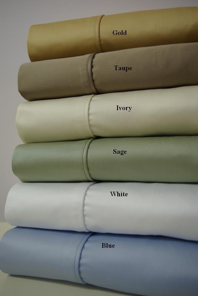 T450 CalKing Waterbed Solid Gold Sheet Set (unattached)