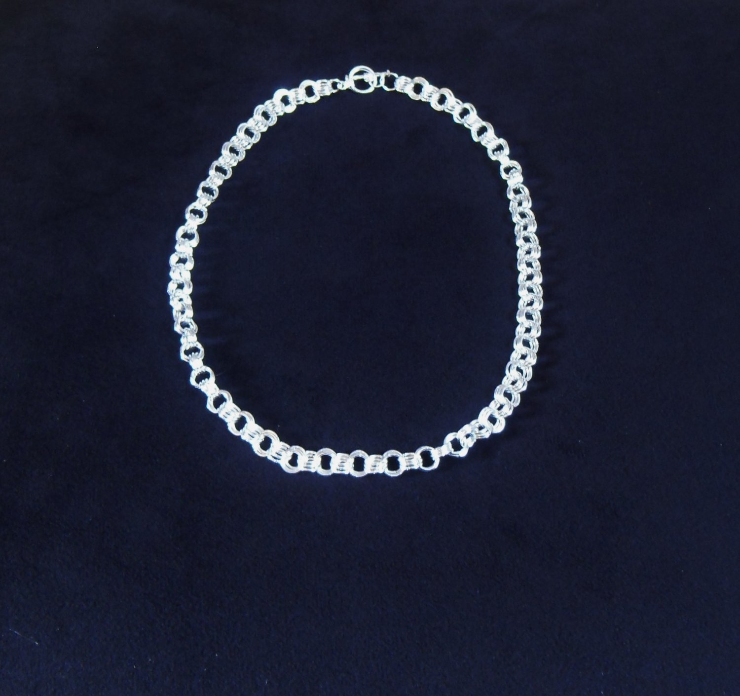 3x3 chainmaille necklace