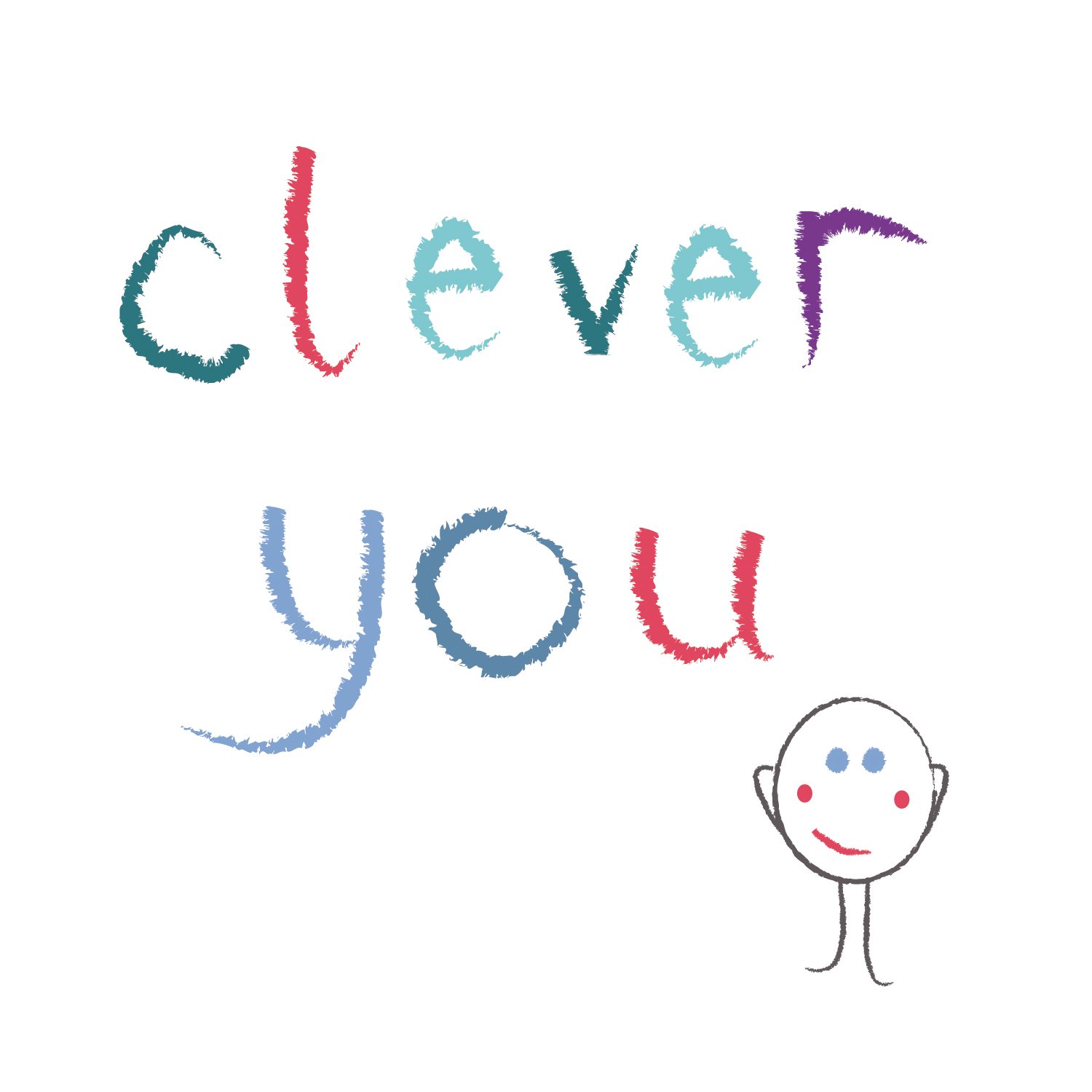 Clever you ... congratulations card