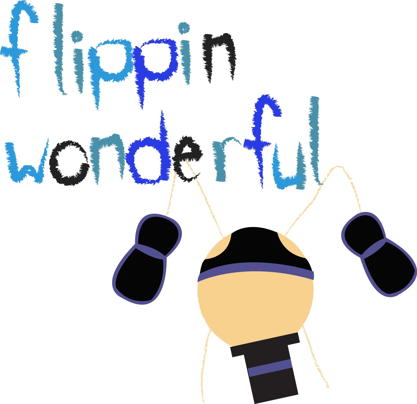 Flippin' Wonderful ... Congratulations card