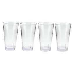 Seattle Majestics Pint Glasses with Logo - Set of 4