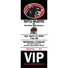 VIP Youth Ticket: Seattle Majestics vs. Portland Shockwave (04/12/08)