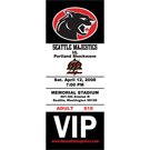 VIP Adult Ticket: Seattle Majestics vs. Portland Shockwave (04/12/08)