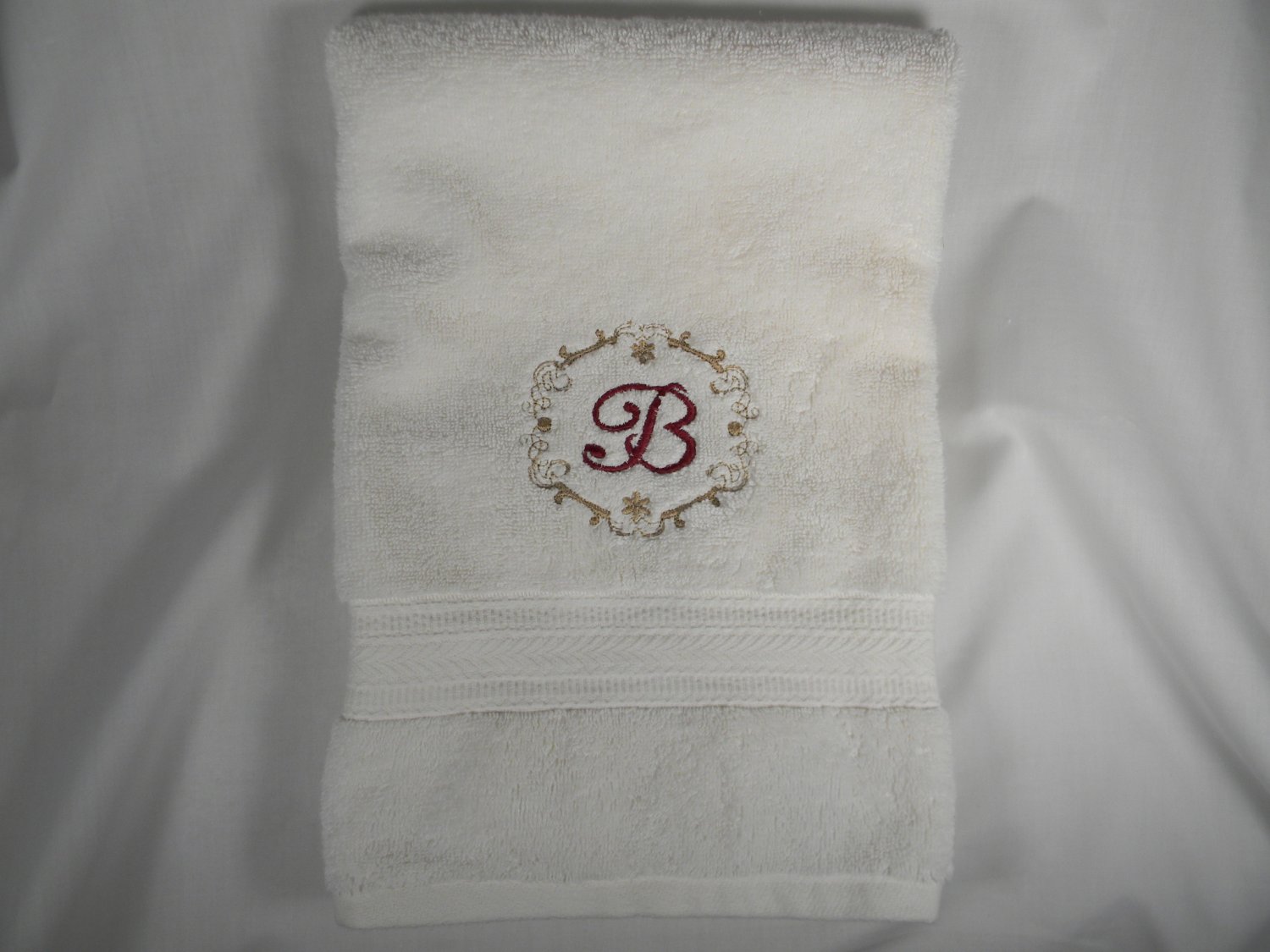 Bath Hand Towel Monogrammed