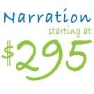 Narration, per hour