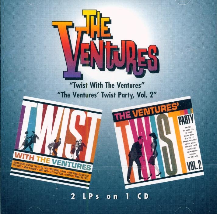 The Ventures 2 LP S On 1 CD Twist With The Ventures The Ventures